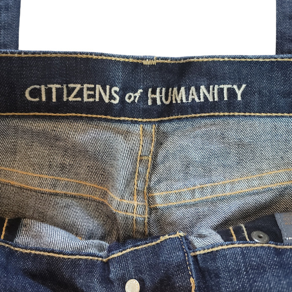 Citizens of Humanity Anthropologie "Dita" Petite Bootcut Leg Jeans SZ 28 - Picture 2 of 11